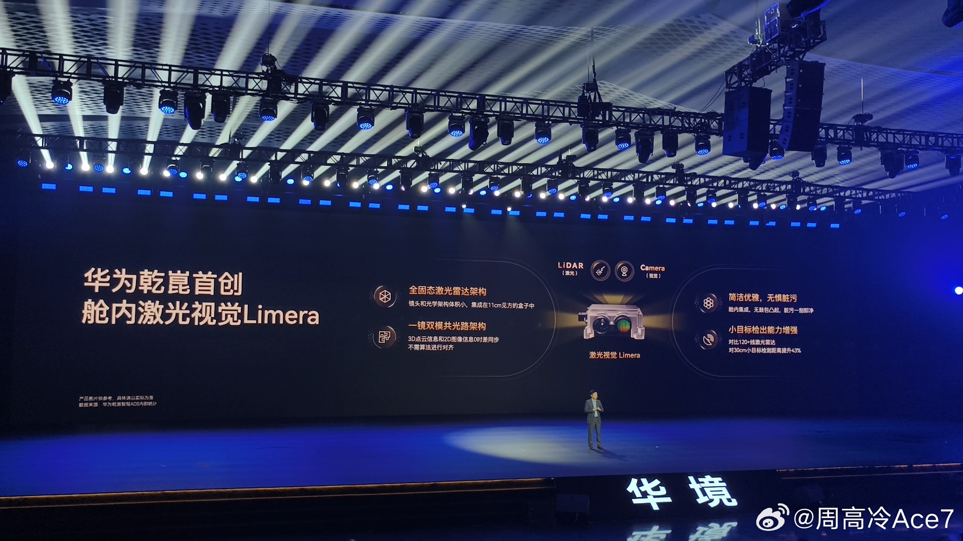 华境S抢先搭载了仓内激光视觉啊，这直接兼顾了激光雷达和纯视觉，应该是两套系统协作