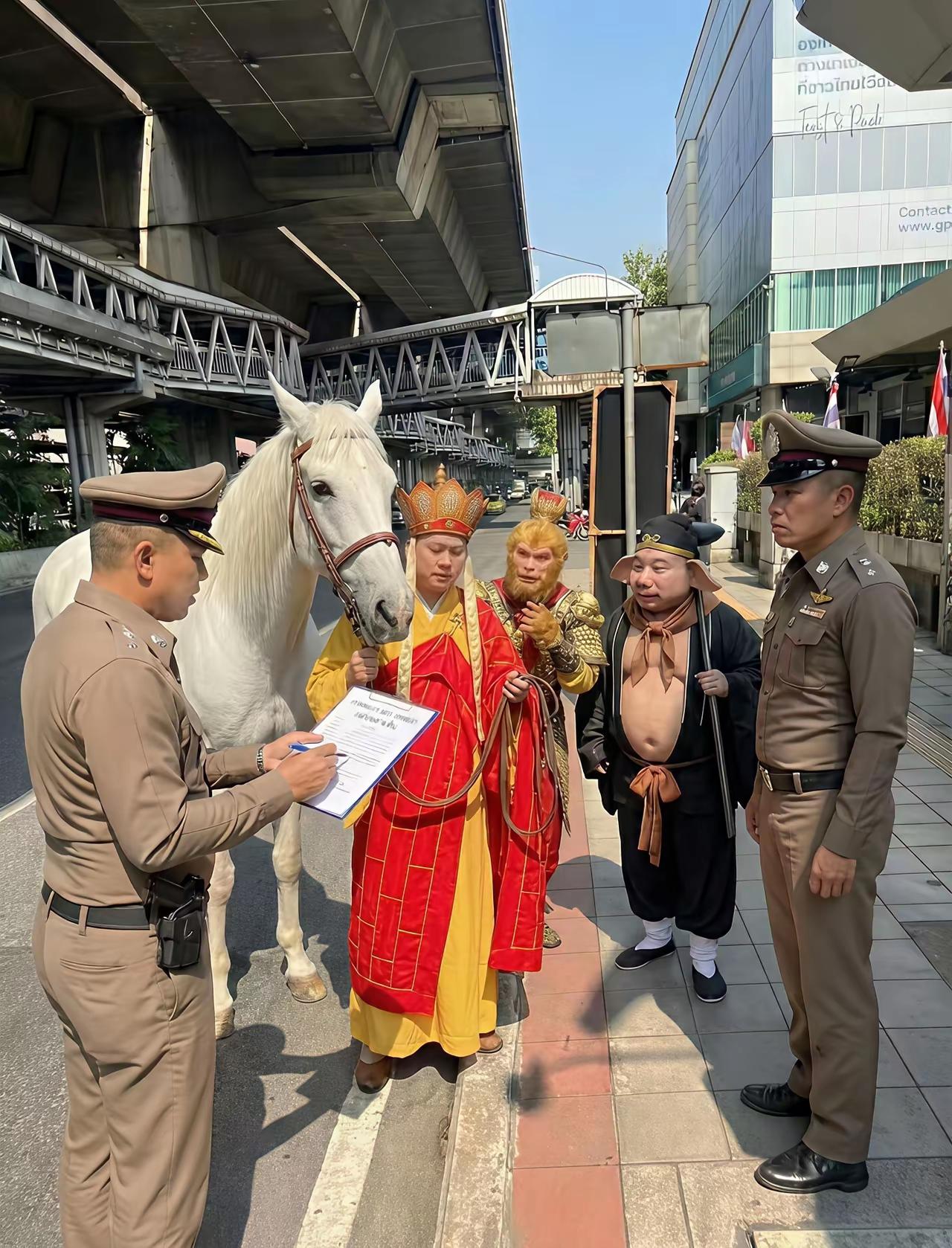 西天取经，路过泰国，休整几日，待体力恢复，再继续前行。只是，沙师弟呢？