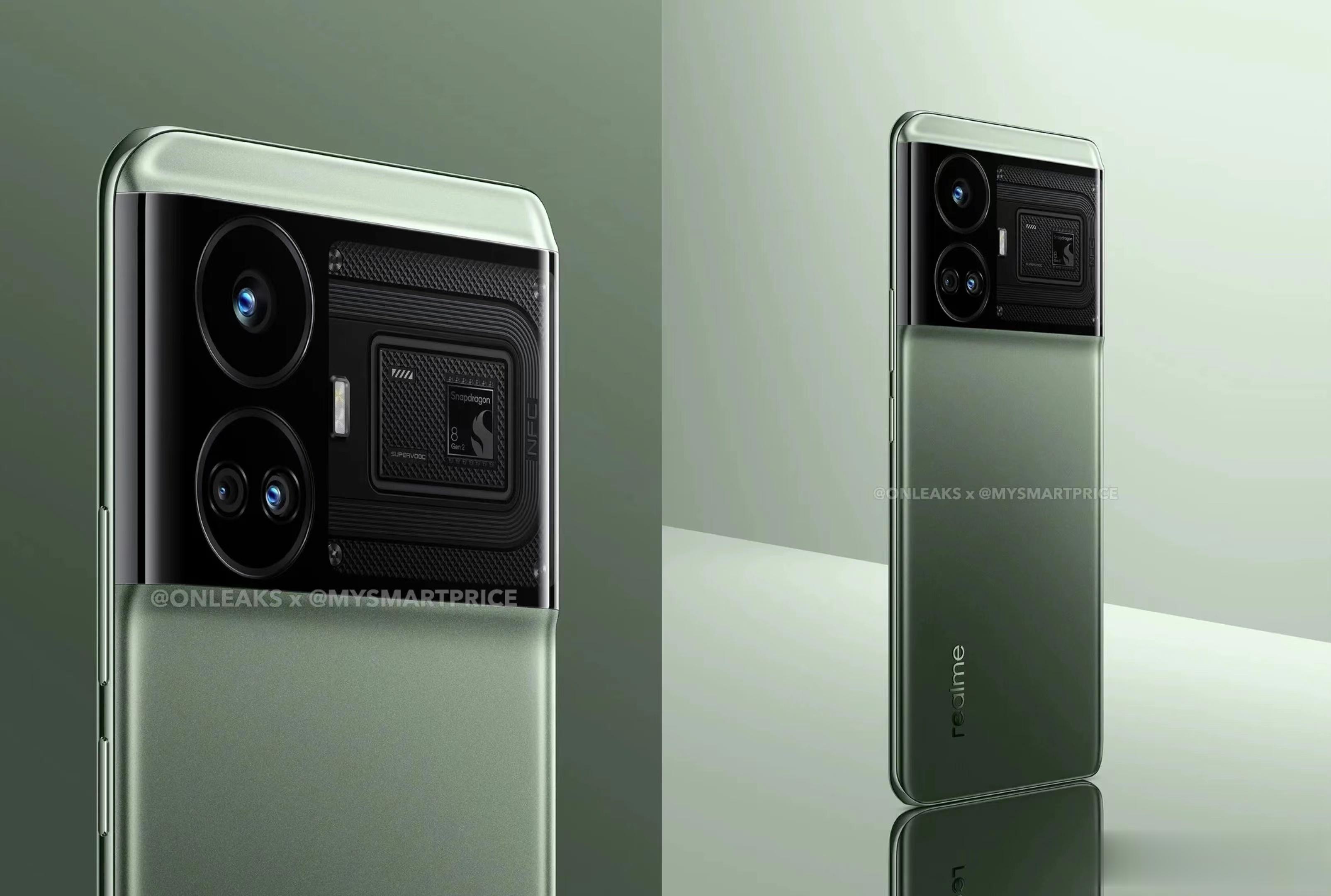 据说这是Realme GT Neo6，目测质感可以啊，镜头模组这还做了探索版设计