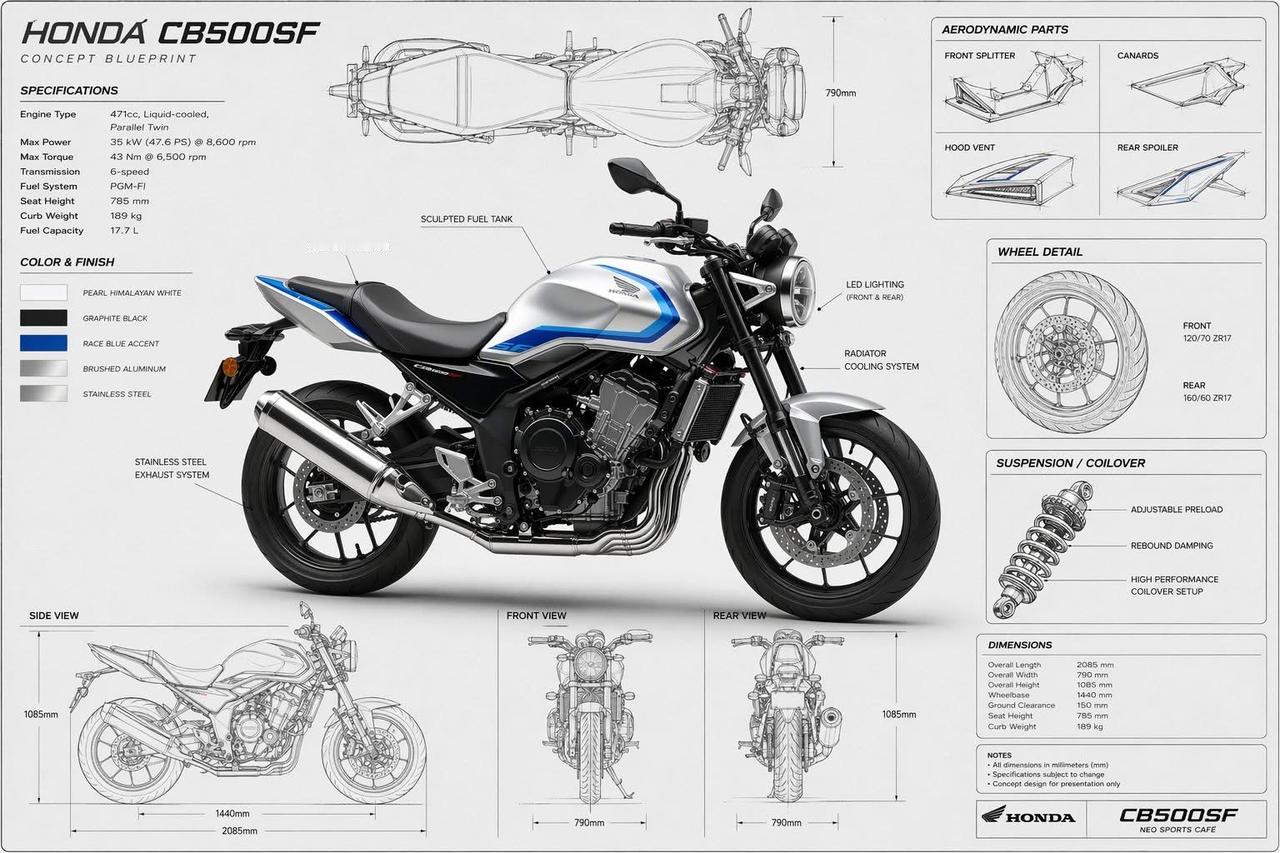 2026 Honda 本田CB500 Super Four