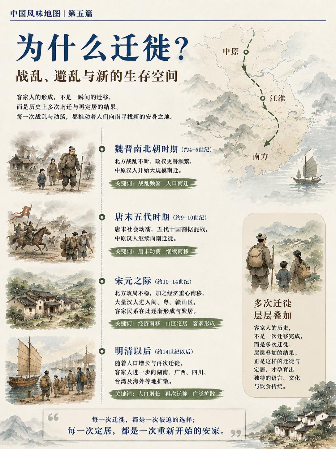 一口客家菜，半部迁徙史。客家菜的意义，从来不只是“咸香厚重”四个字。它更像是一部