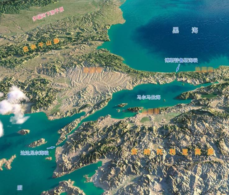 黑海和爱琴海中间的马尔马拉海，真的是战略地位极其重要！达达尼尔海峡和博斯普鲁斯海