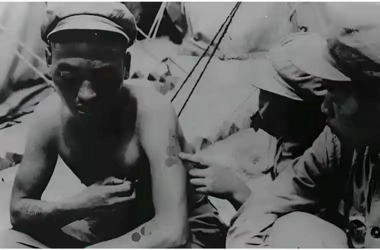 1952年，朝鲜巨济岛上，叛徒李大安把两名志愿军战士心脏剜出剁成肉馅包饺子，还把