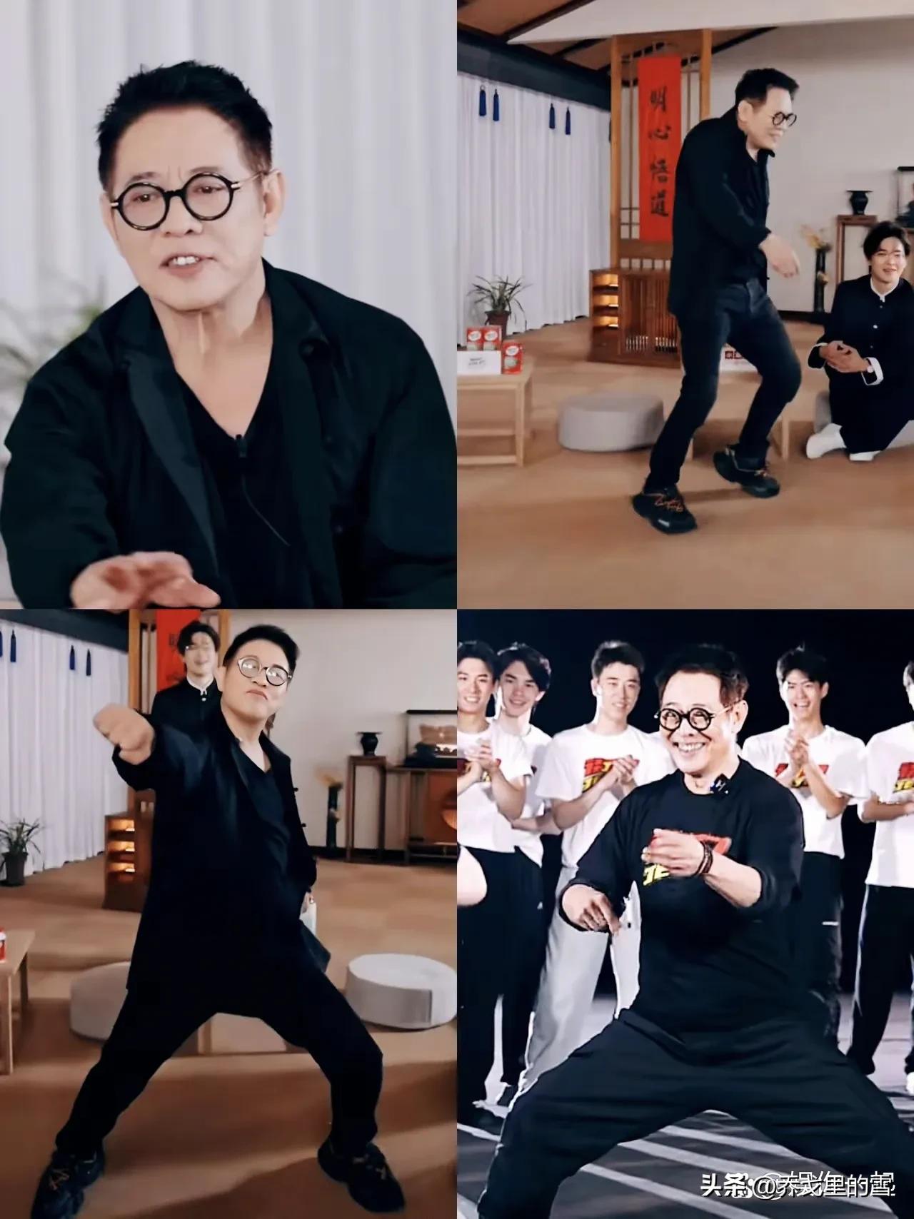 对比以前，李连杰确实变得有活力了，也年轻了，但是，网传的什么换零件，还弄出来一个