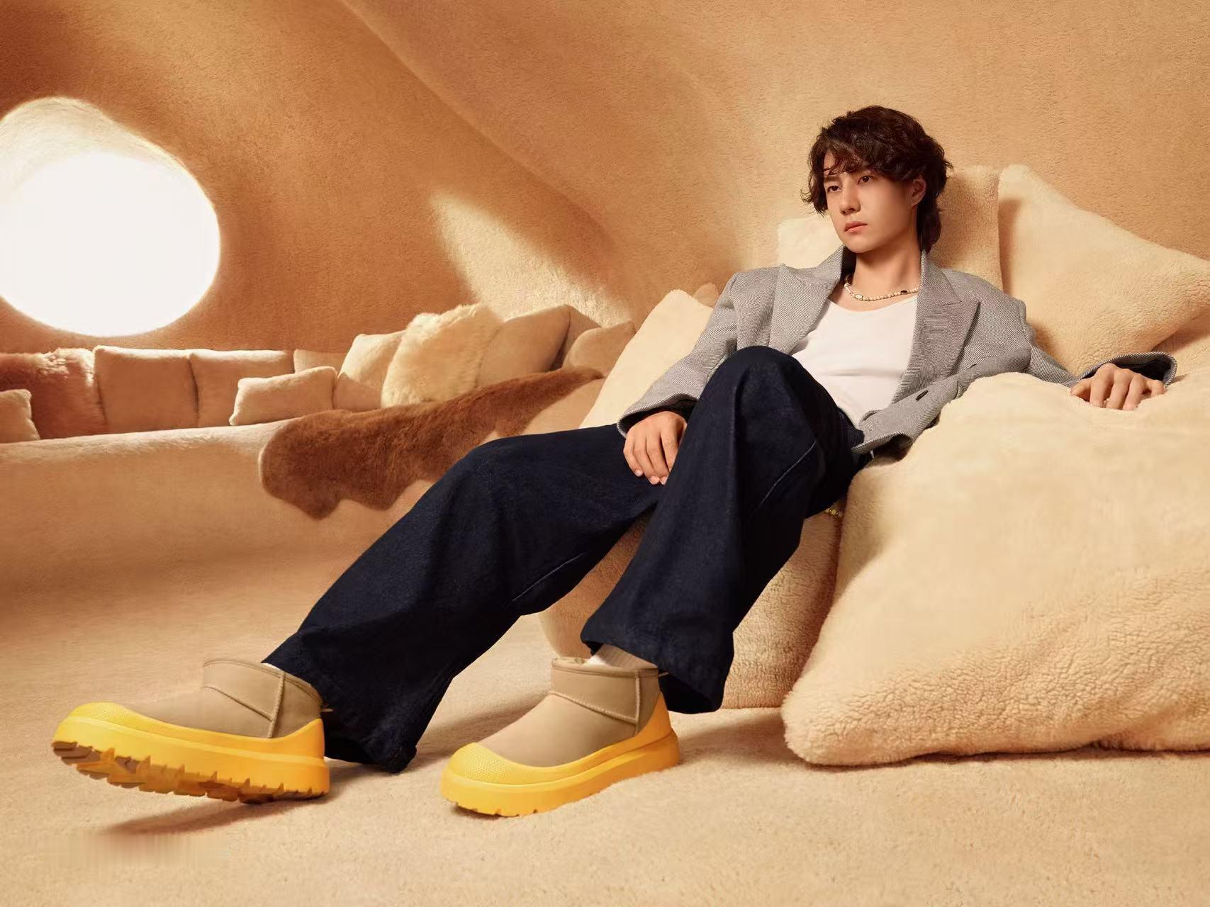 王一博ugg升title，恭喜，