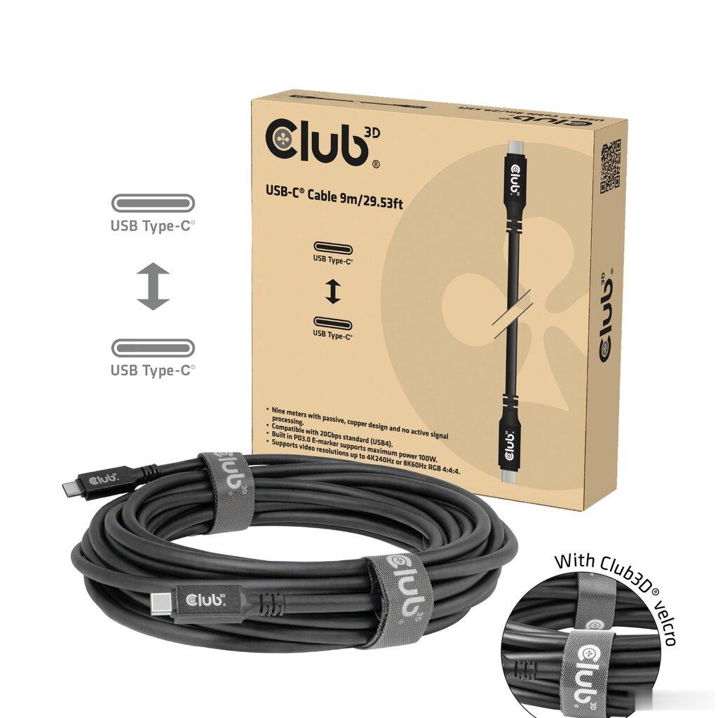Club 3D出了一条9米长的USB4线材…20Gbps带宽，支持8K 60Hz