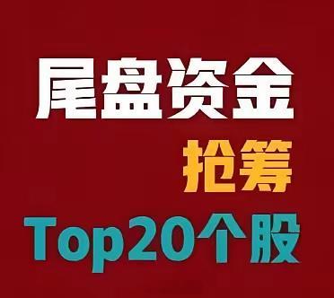 4月23日A股尾盘30分钟资金抢筹前20股今日尾盘抢筹资金逻辑：北向尾盘大幅流入