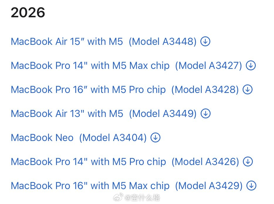 苹果廉价款 MacBook 名称曝光： MacBook Neo 