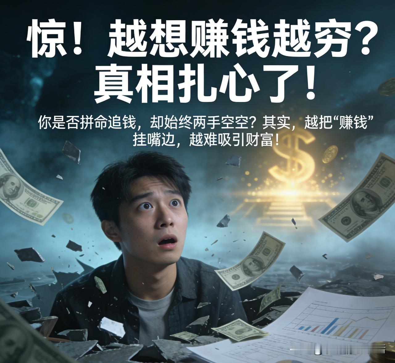 惊！越想赚钱越易陷入贫困？真相很扎心！

       你是否拼命追逐财富，结果