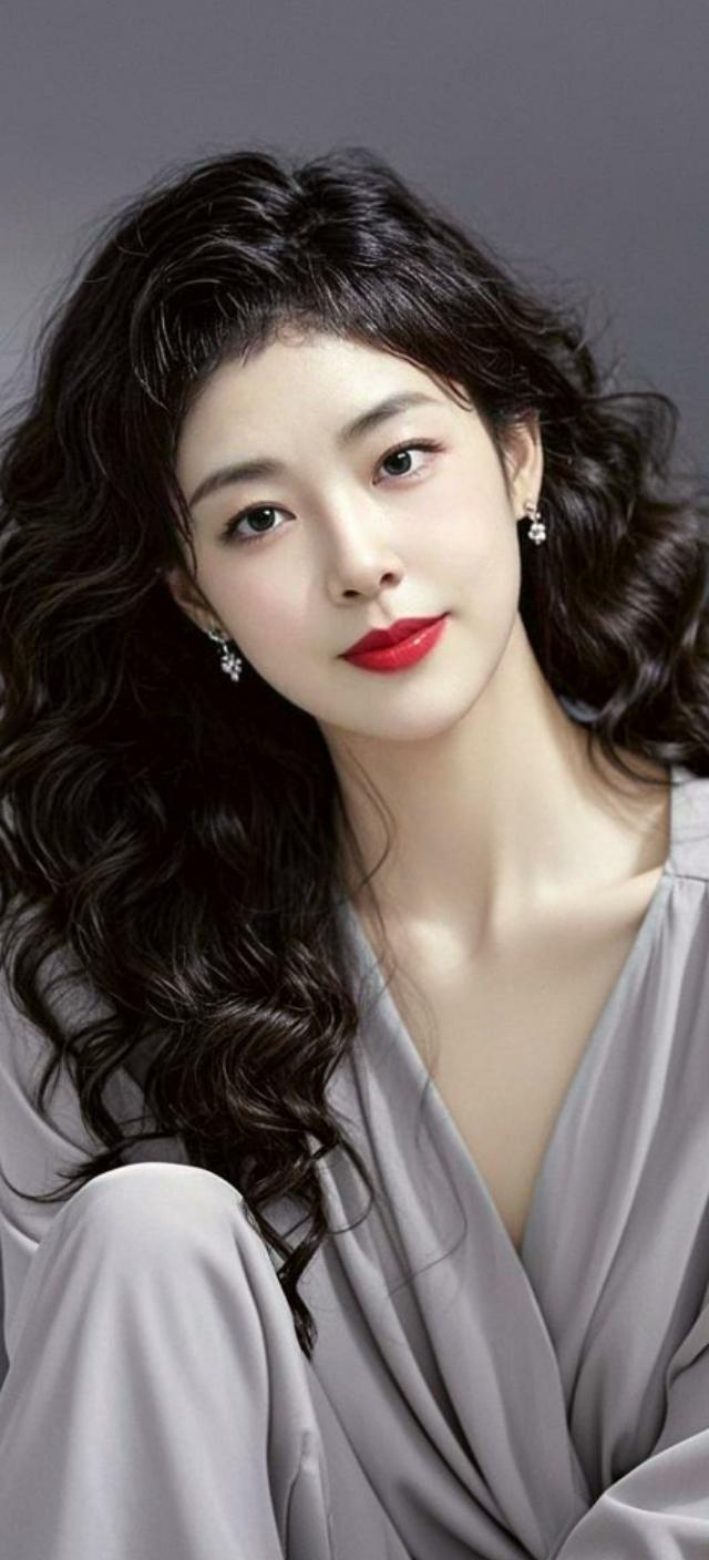 AI优雅卷发佳人 打开美好生活