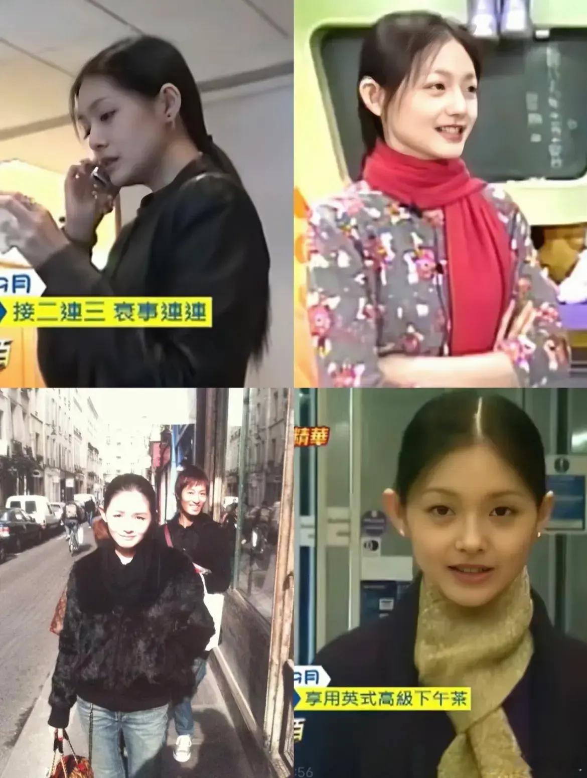 #英国游学时期的大S#小S还说当时还和范晓萱一起三人行，途中遇外国小伙搭讪大S，