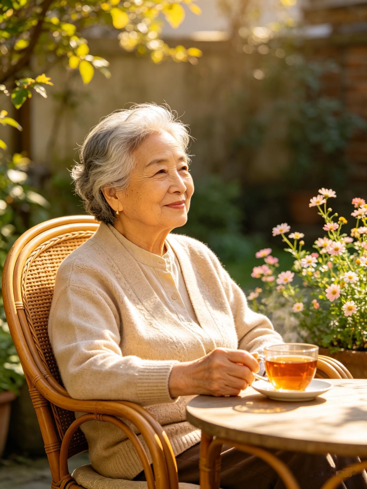 你信吗？
人老了，
真的会
慢慢就顺起来，
日子顺了，
心态顺了，
身体顺了，