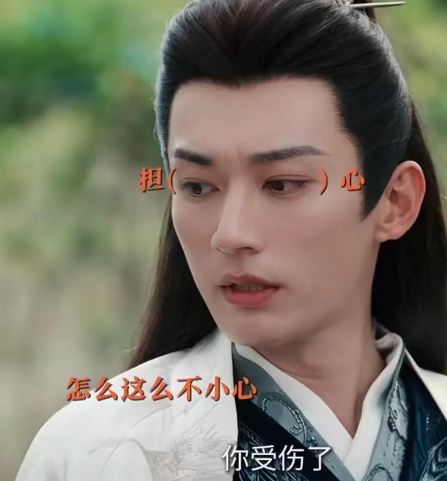 《春花焰》
慕容璟和看到眉林受伤了，他问眉林怎么受伤了，眉林说自己是故意的，不然