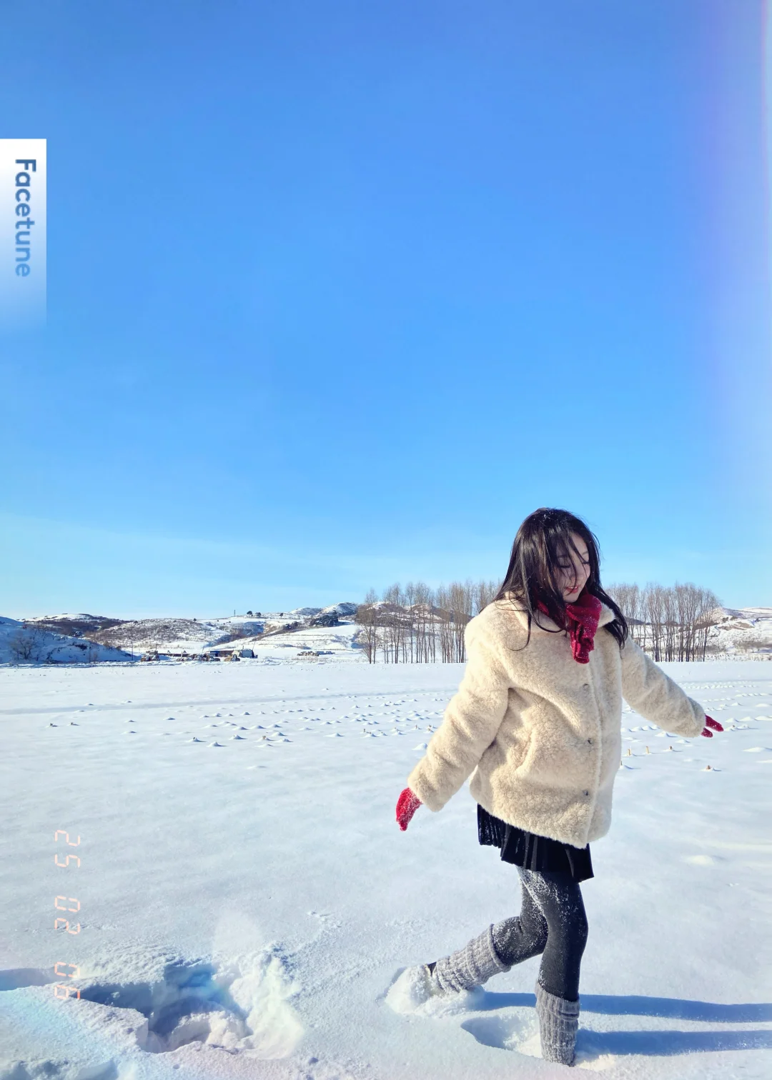 冬天一定要体验玩雪的快乐