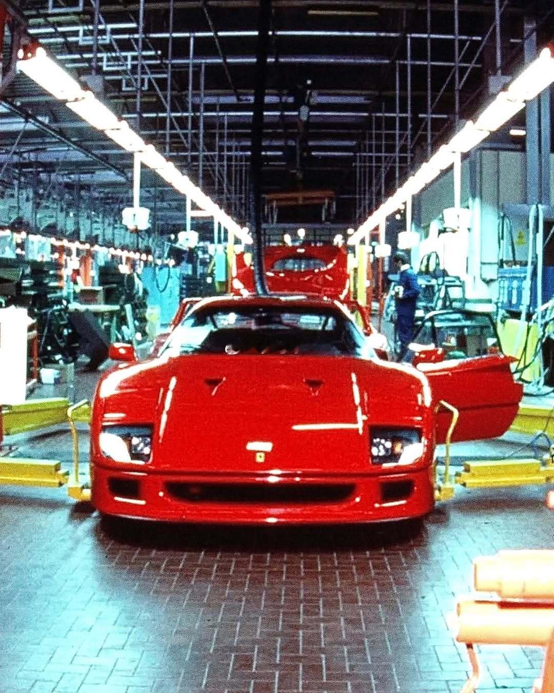 1989年的法拉利F40生产线🔧梦想家ALI ​​​