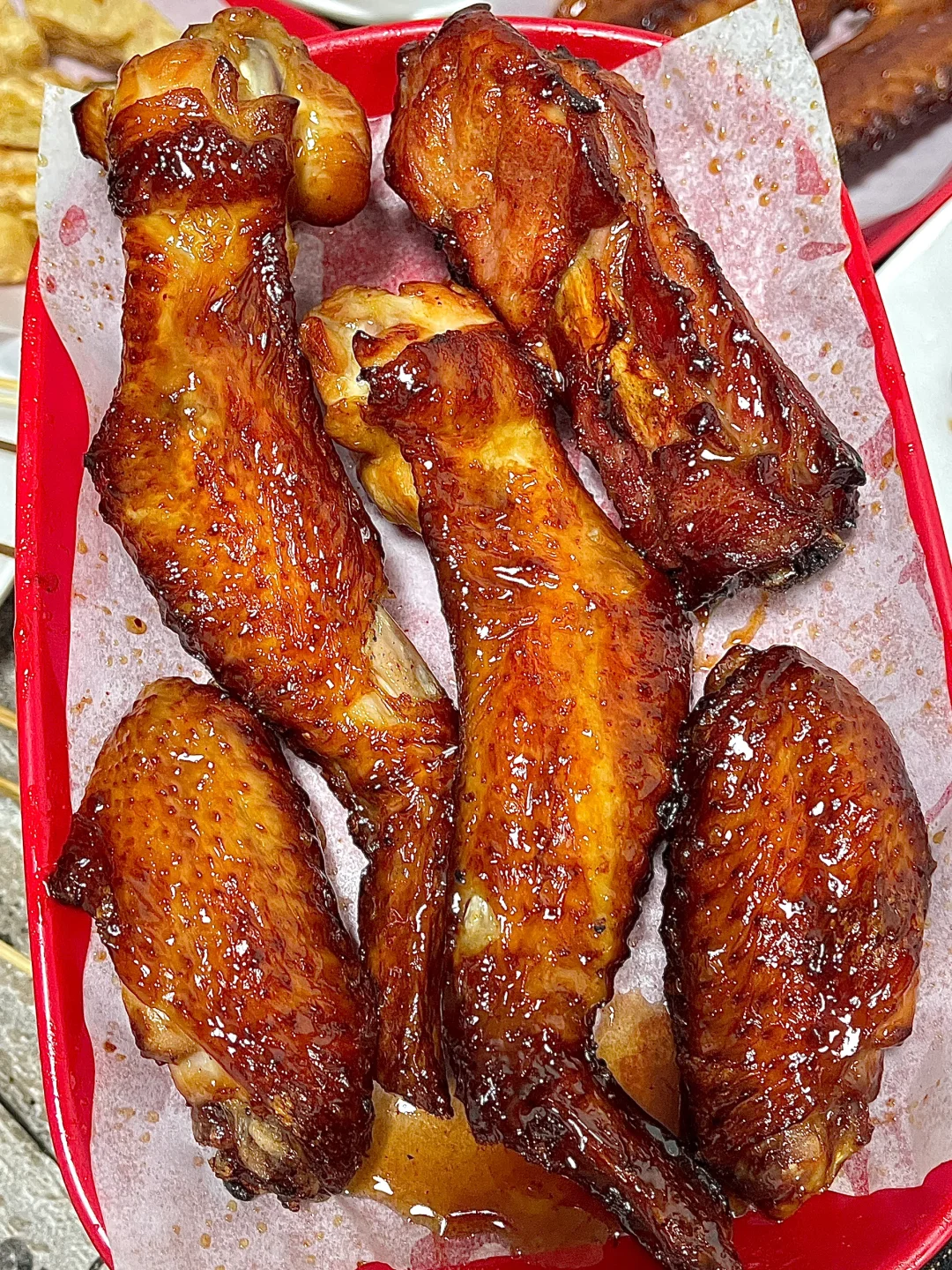 深圳zui牛逼好吃的蜜汁鸡翅！！！没有之一！！！