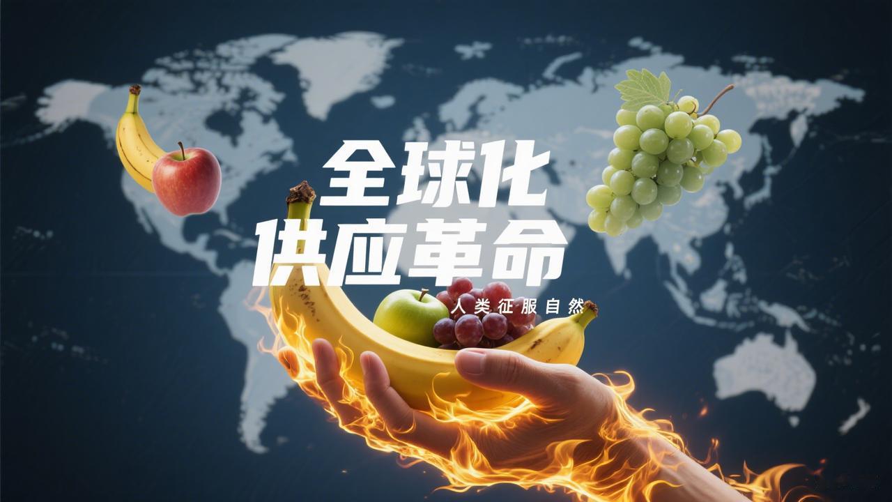 【超市水果区的惊天秘密：你吃的不是水果，是全球供应链的史诗！】


你以为随手买
