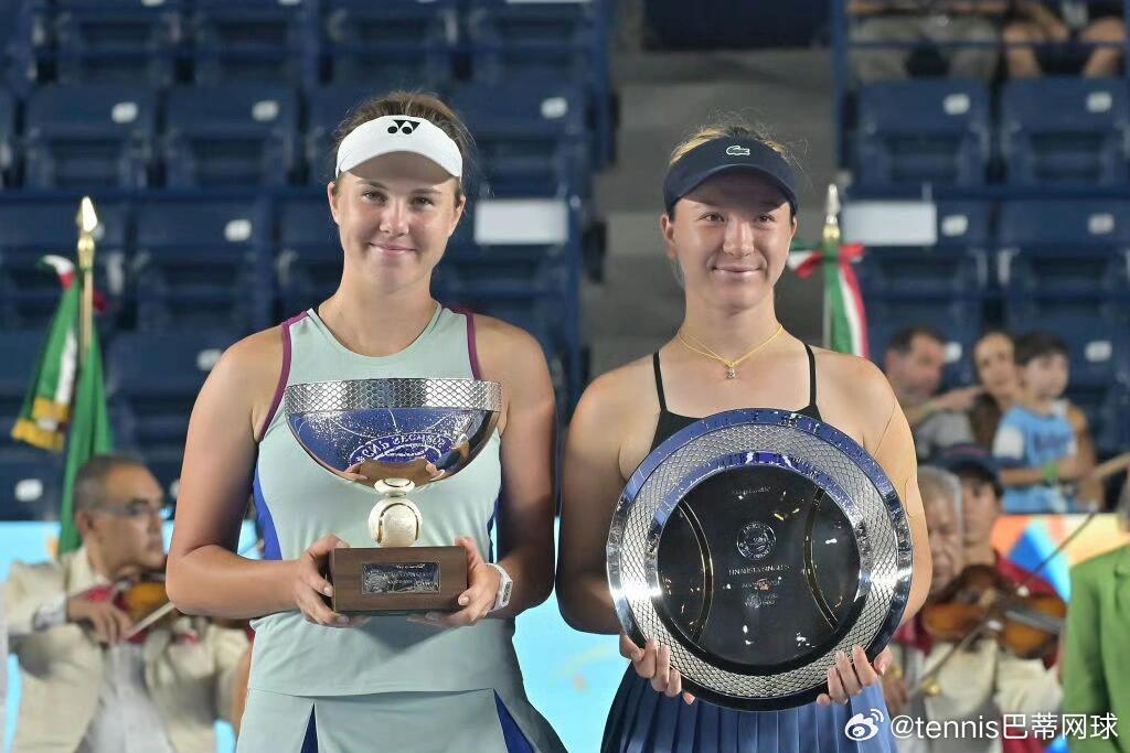 诺斯科娃生涯冠军🏆2024蒙特雷🏆2026柏林🏆2026温网🏆两个500