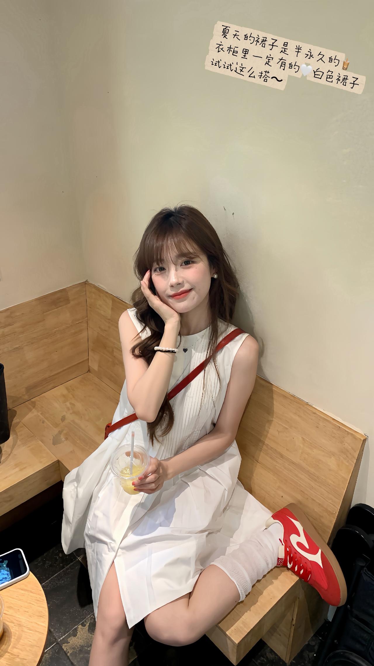 少女感夏日ootd 夏天的裙子是半永久的 我决定了夏天就这样穿