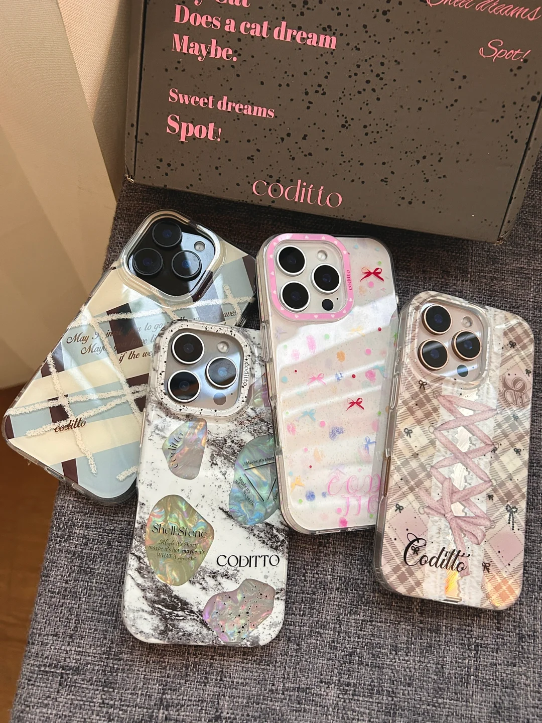 很喜欢的4款高颜值氛围感ins风手机壳耶！！！