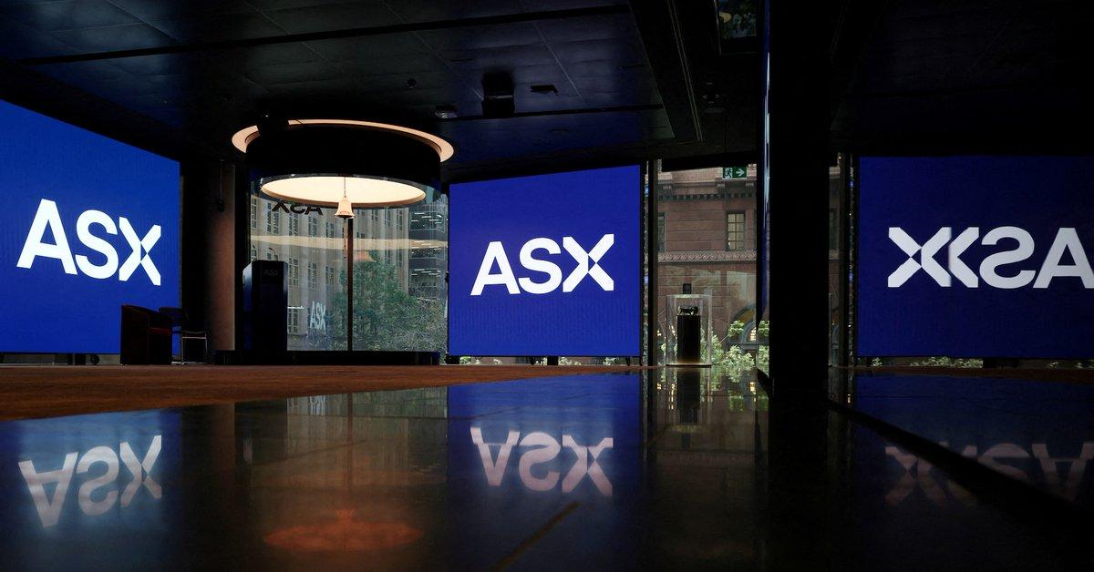 [To learn English]
Australian stock exch