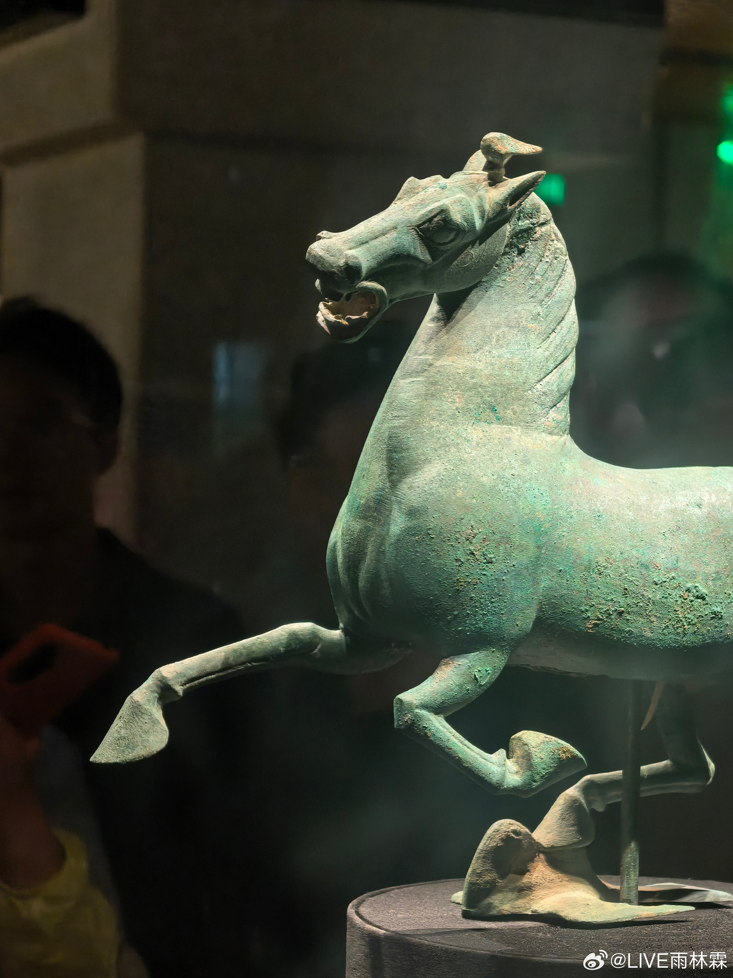 甘肃省博物馆铜奔马每年要放年假万万没想到，国宝铜奔马也会放 “年假”。作为中国旅