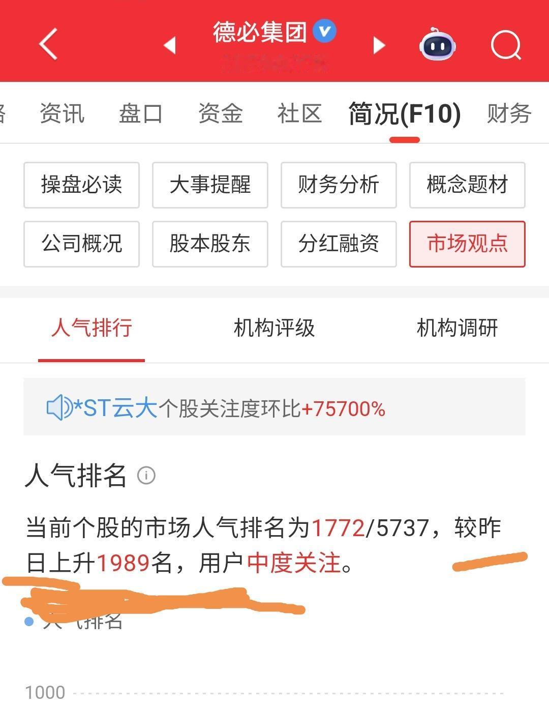 首家支持西贝的上市公司出现！
今日股市看点：看德必集团红绿，也可以说是资本和民心
