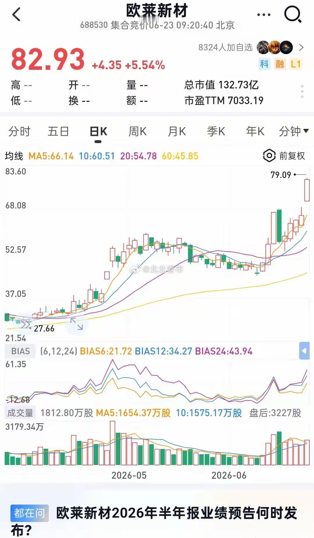 欧莱新材：靶材+高纯铟双稀缺赛道龙头，AI算力+CPO深度受益当下市场两大最强主