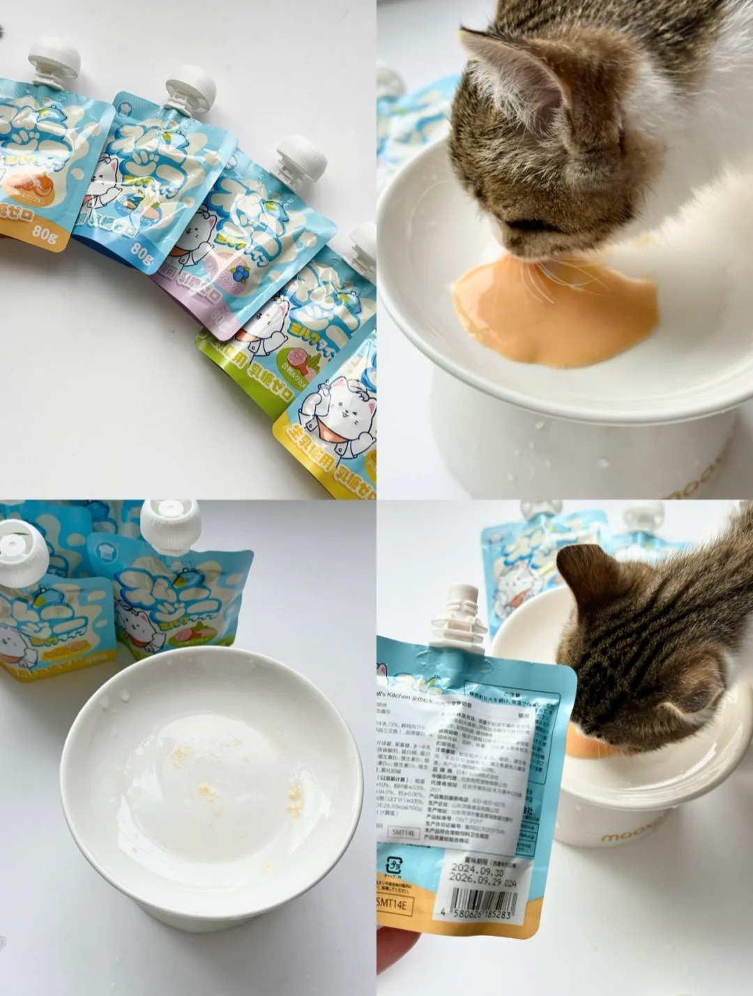 🐈•🥣| 小馋猫空盘奶昔~