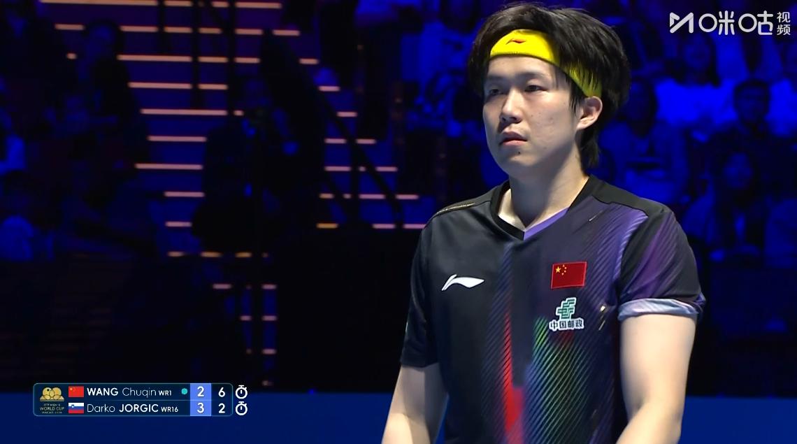 很多球迷都不敢看王楚钦的比赛了，

第六局，
王楚钦彻底打开了，
取得6:1领先