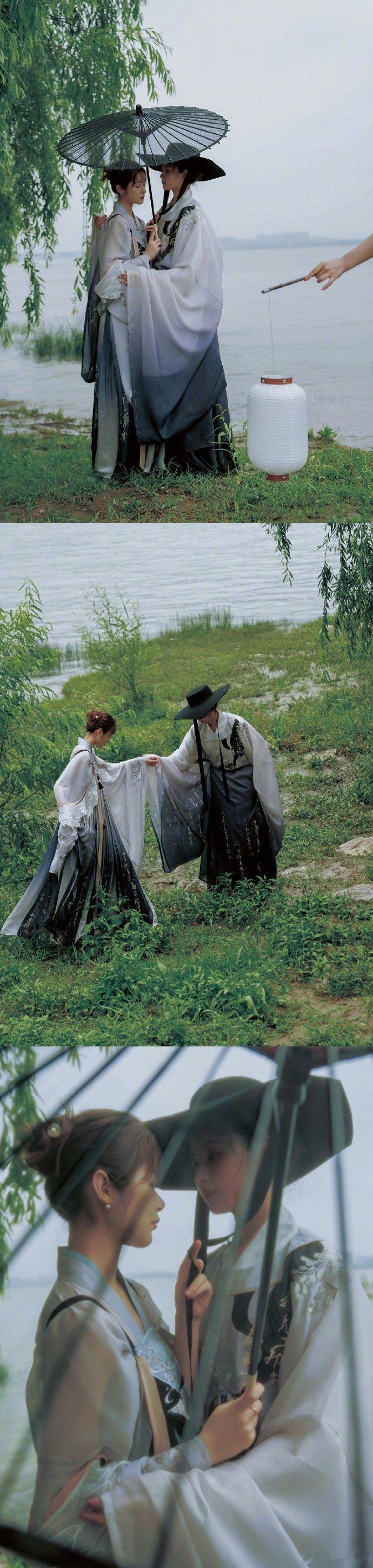 #徐娇赵晴合照# 徐娇在评论区晒出与赵晴合照，两人同框，赵晴比徐娇还高将近半个头
