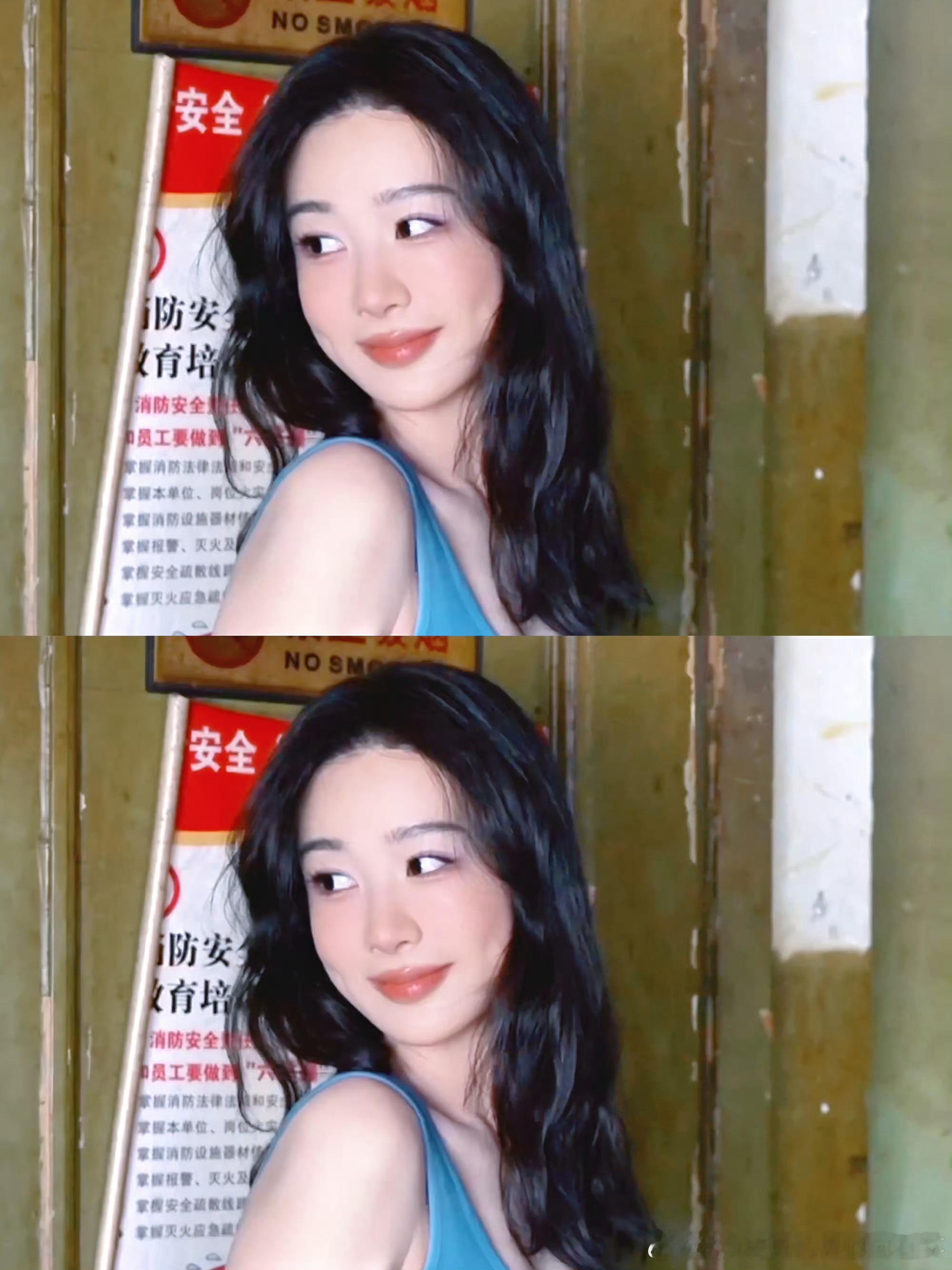 杨紫 谈何容易，又如此幸运。我穿过狂风，淋过大雨，终于看见春，遇见你​​​