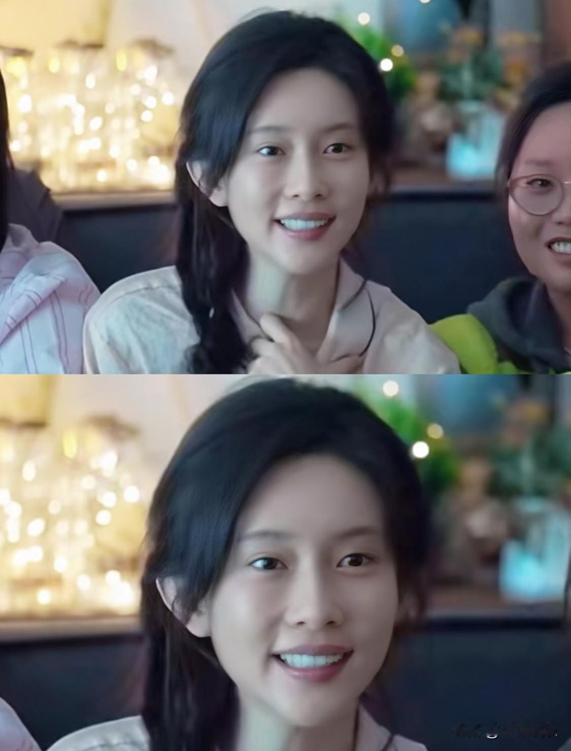 我去...孟子义综艺里这素颜。。
孟子义
