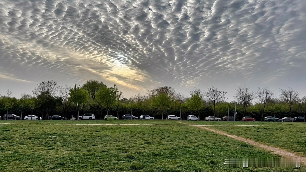 杜邑遗址公园，这里很美，一大早就来了好多的游客分享你拍到的最美西安 分享每天美好
