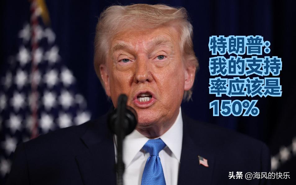 特朗普：我的支持率应该是150%

   据外媒报道发动伊朗战争后，特朗普的支持