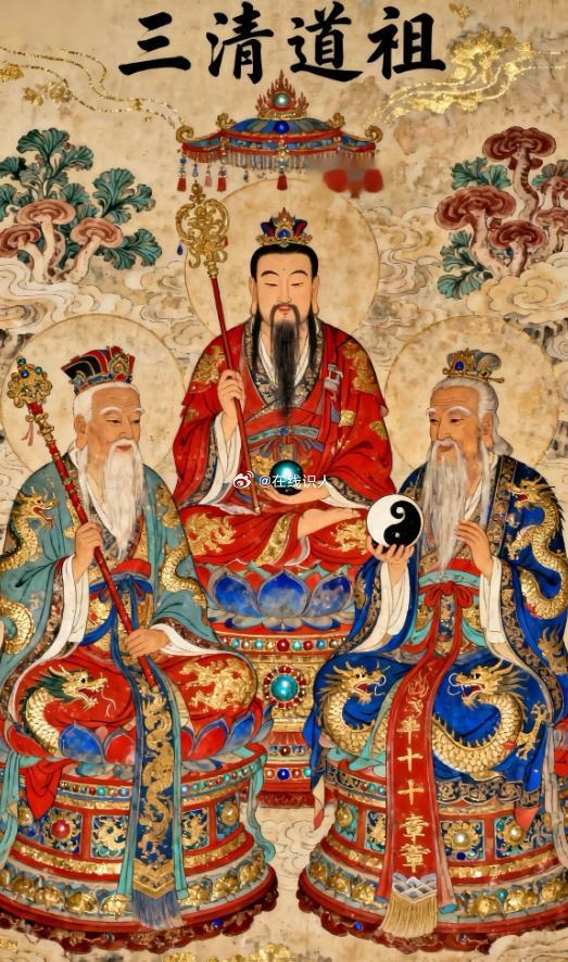 虔诚礼拜三清，接下来你会得到：三清护，福禄固，岁岁富；三清佑，灾星走，长安久；三