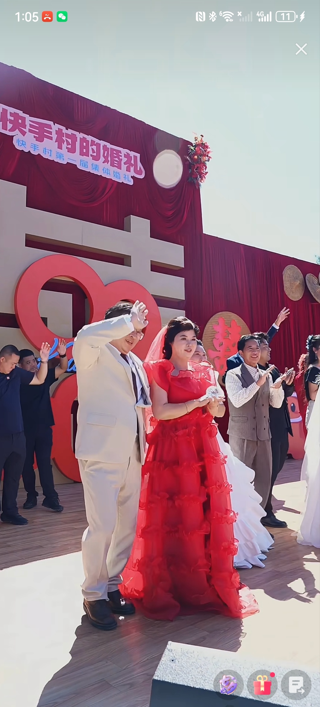 一场独属于乡村长辈的七夕集体婚礼刷屏网络！k手主播心雨鸵鸟牵头圆梦，挨家走访邀请