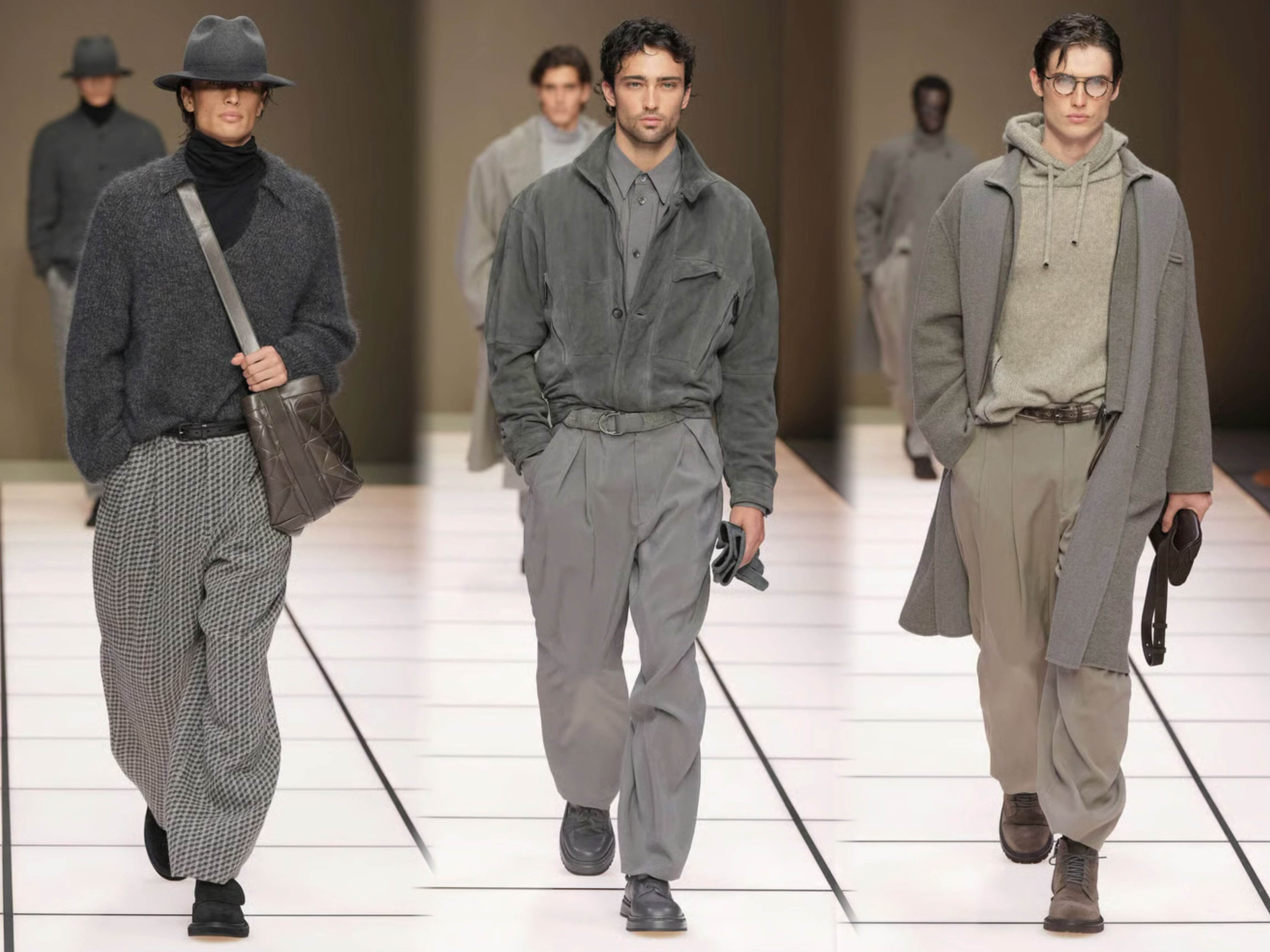 Giorgio Armani Menswear F/W 2026  米兰男装周 