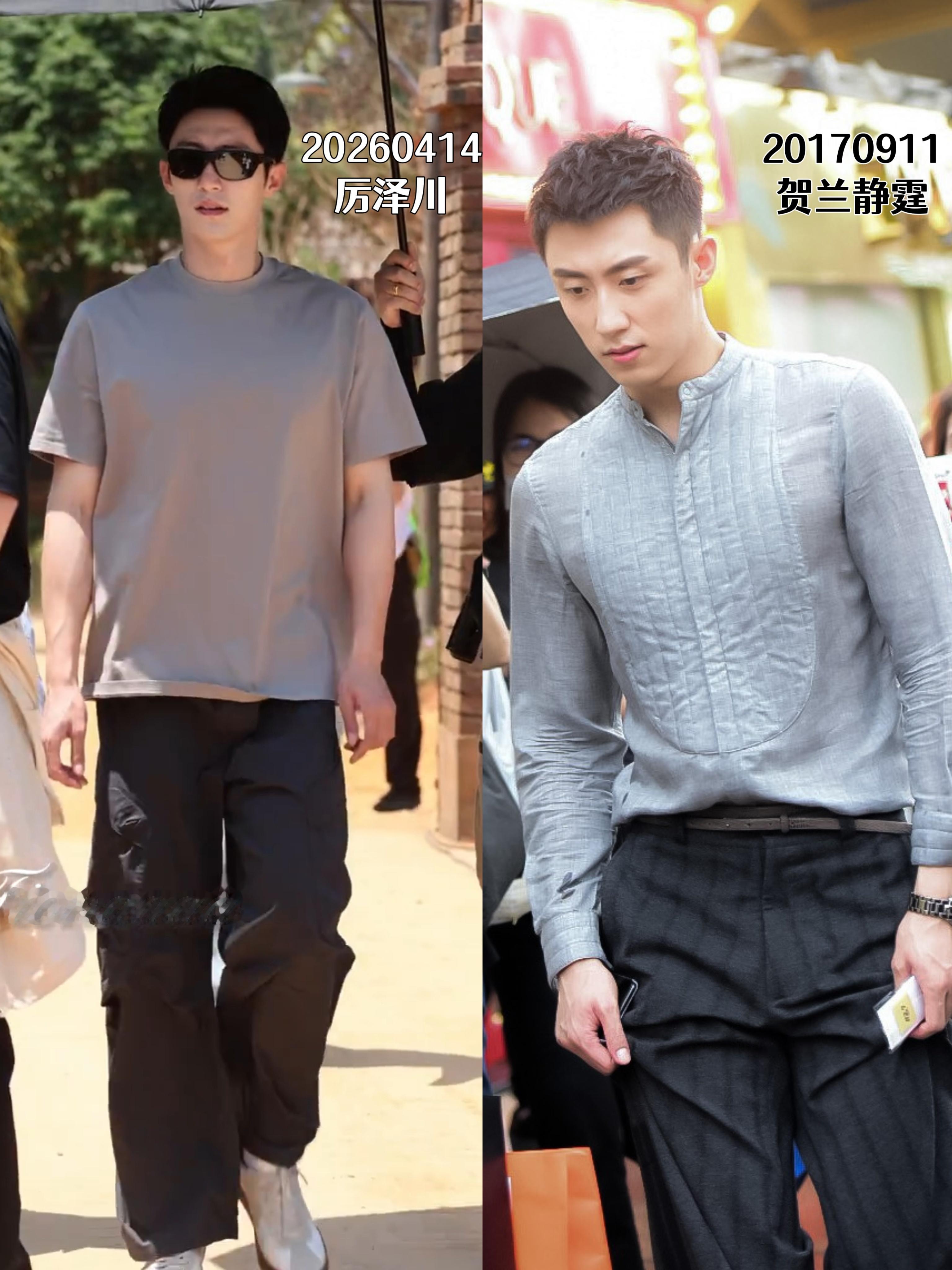 黄景瑜的时光机左边：20260414《明川有知夏》厉泽川右边：20170911《