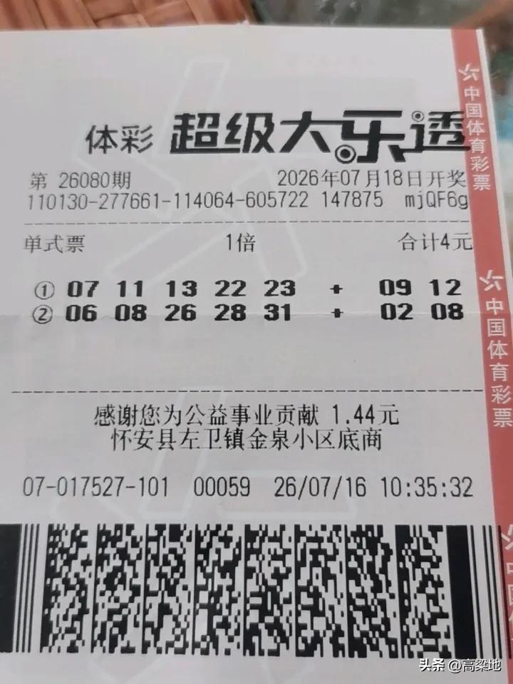 看到彩票店心血来潮买了张彩票完全是撞大运的心态，当然是随机选号。彩票店里有男有女