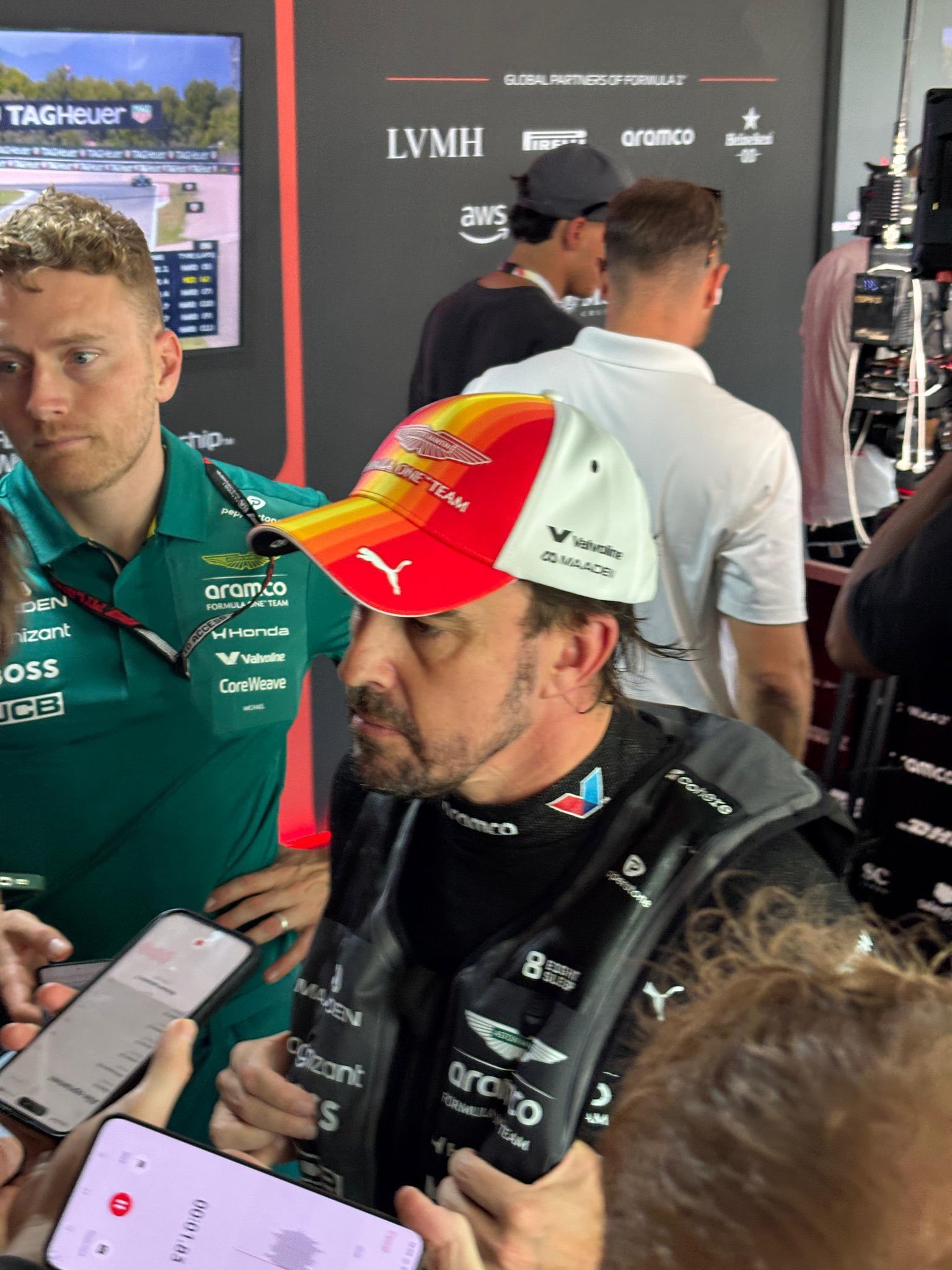 F12026F1巴塞罗那大奖赛 阿隆索赛后采访时表示：这就是我们目前面临的状况，