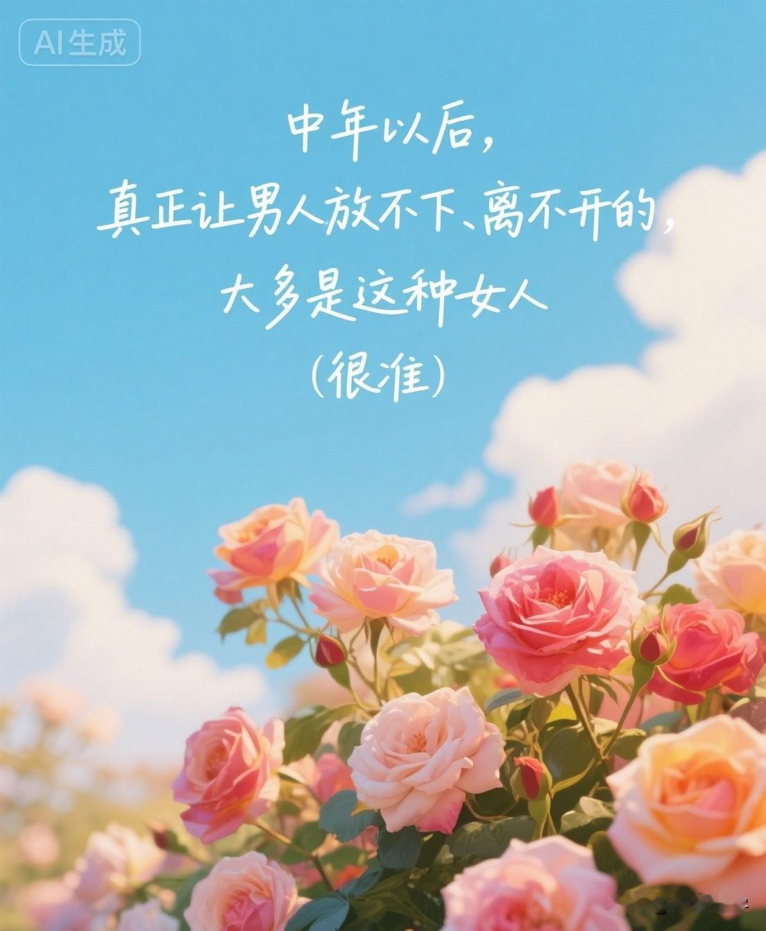 中年以后，真正让男人放不下、离不开的，大多是这种女人（很准） 。

林徽因曾说：