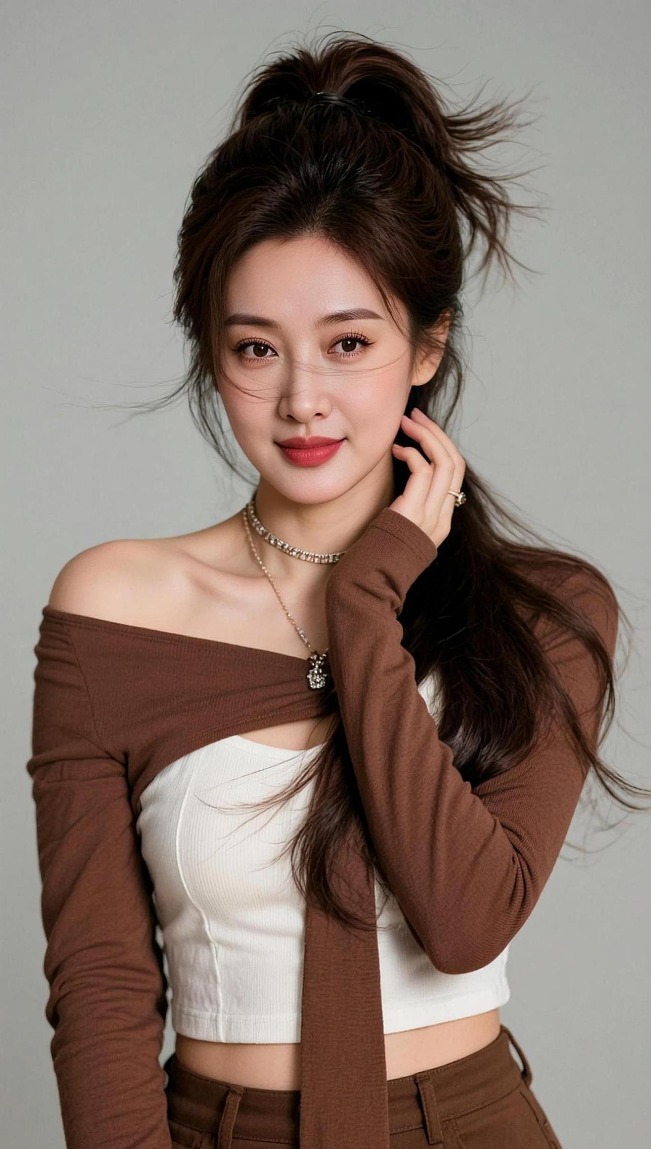 AI妩媚风情写真 抖音ai创作 这么诚实的妹子 让人着迷的东方之美 舞蹈生美照