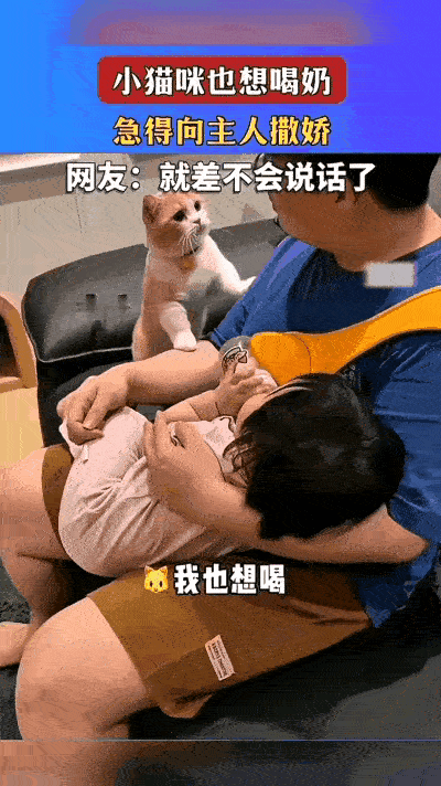 原来家里有娃有宠，真的是世间最温柔的光景！
 
男主人温柔地抱着小女儿，细心地给