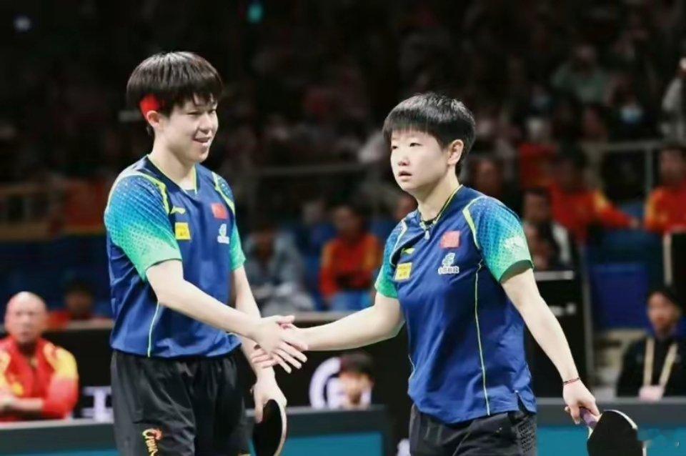 国乒夺冠 乒乓球混团世界杯决赛，🇨🇳中国8:1韩国🇰🇷，出场顺序如下第一