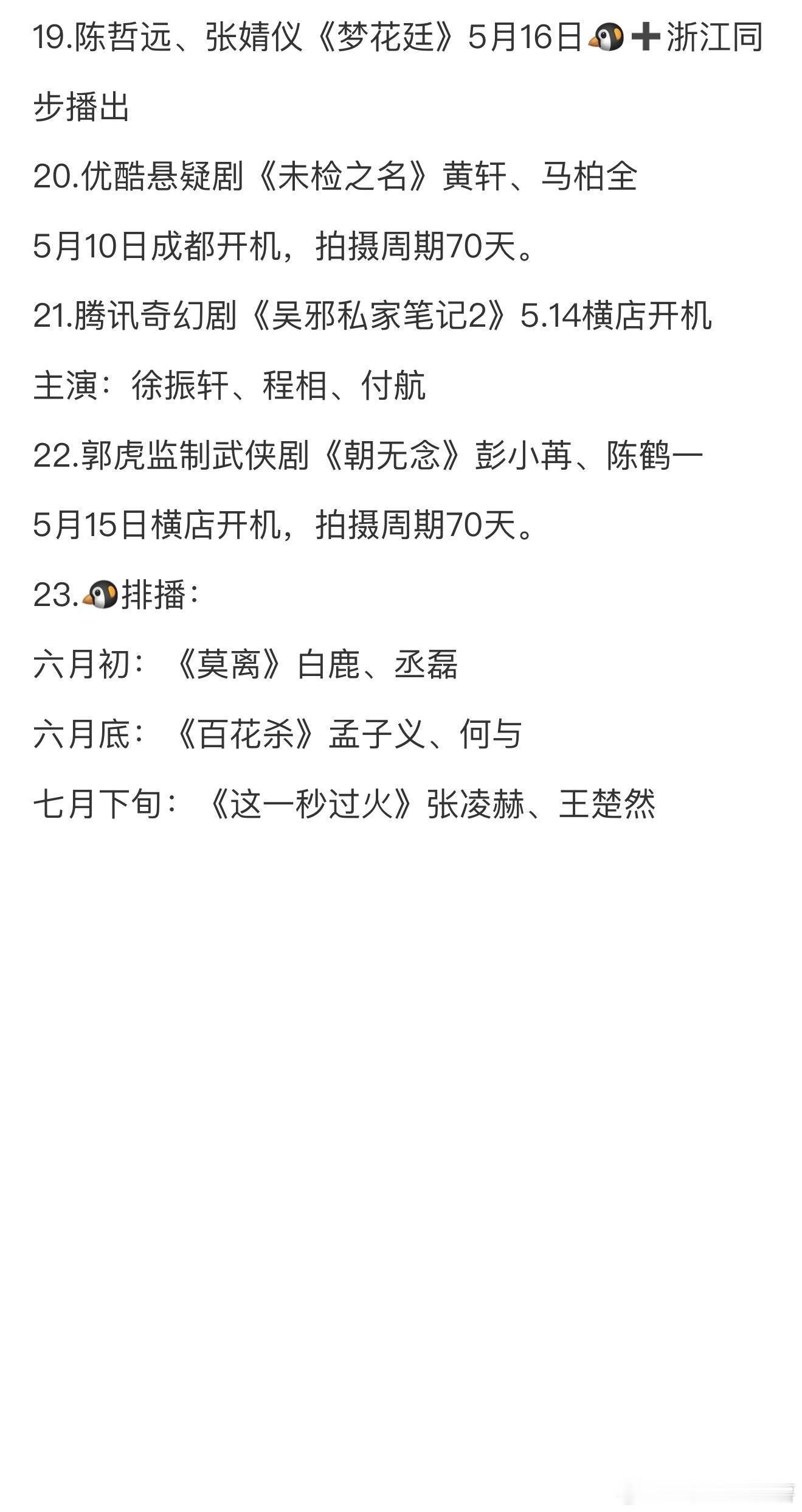 刚刚❗️5.5圈内小🍉1.李现 sw+1影石2.魏大勋 YSL本月会宣3.卢昱