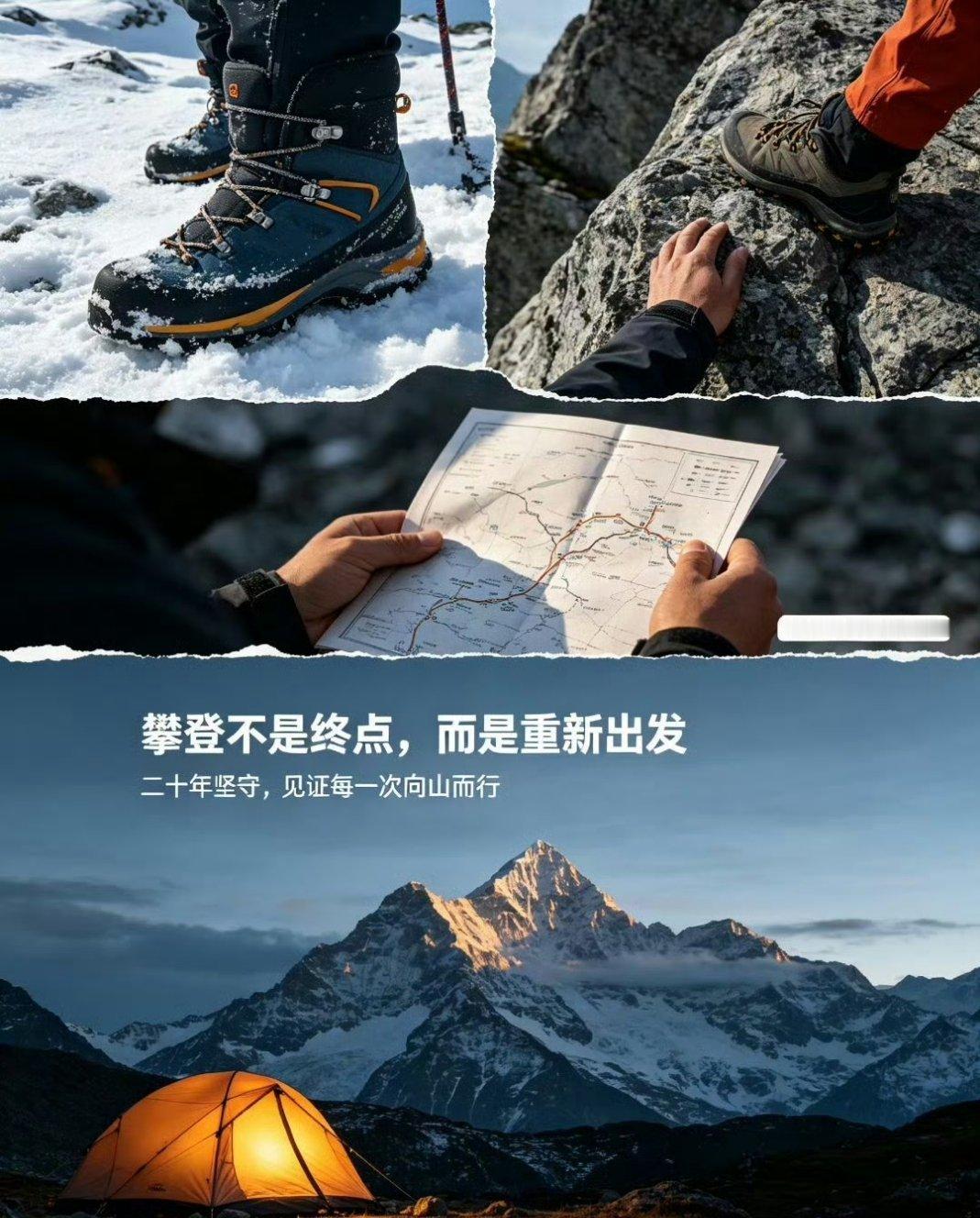 每个人心中都有一座未登峰高山有顶峰，人生有无尽旷野。每个人心中都有一座未登峰，重