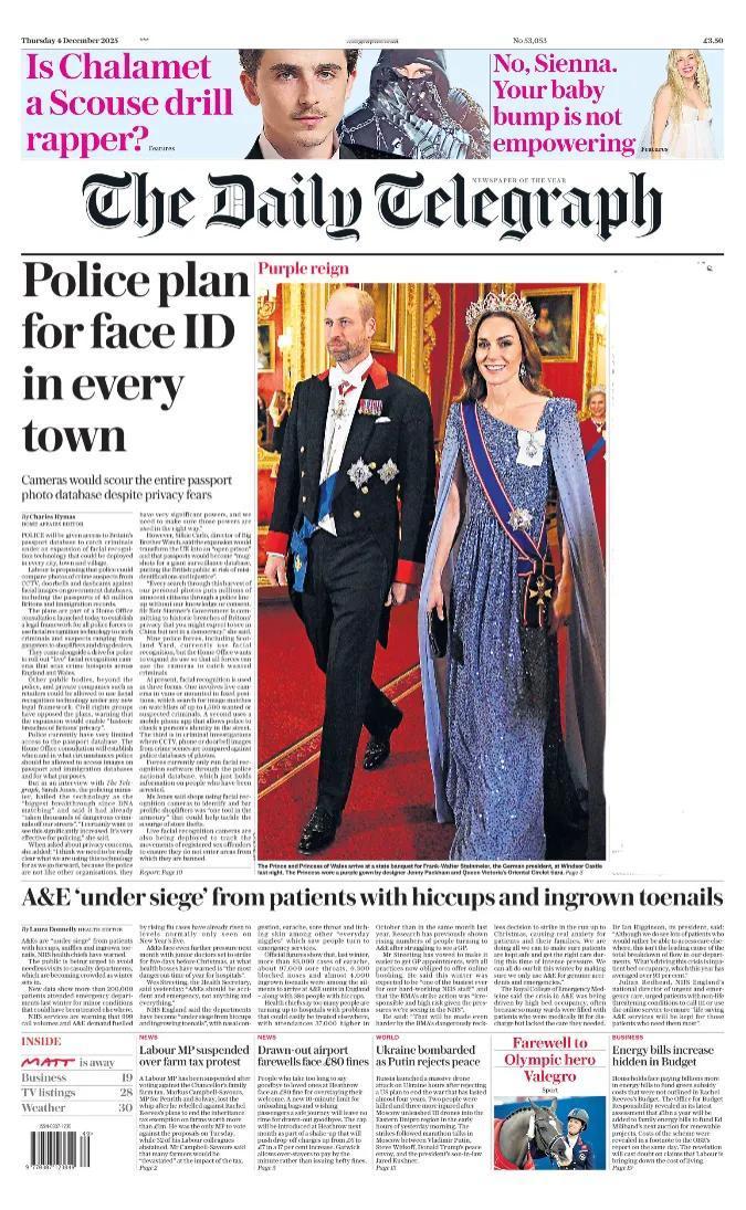 被西方媒体污名化的“面部识别技术”在西方国家也在使用，这也是典型的“双标”。
《