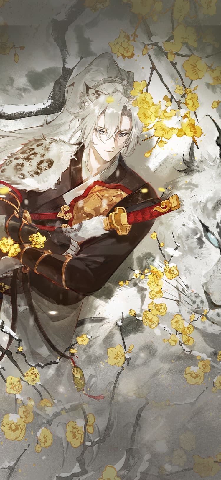 #阴阳师手游[超话]# 封阳君 插画 手机壁纸尺寸 ​​​
