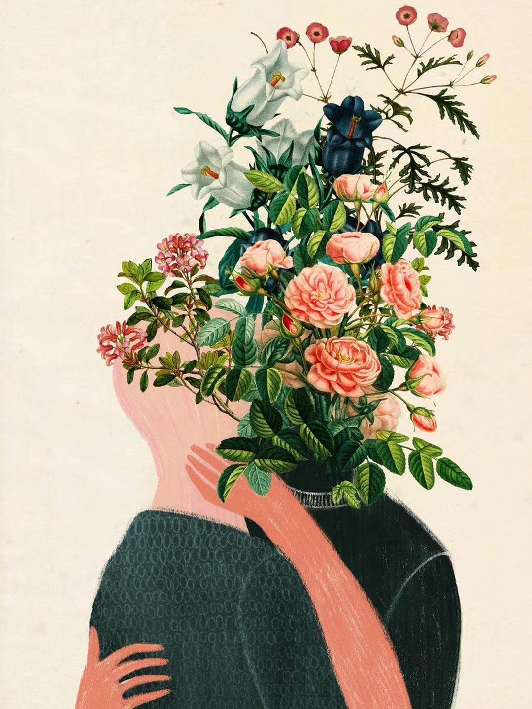 波兰插画师Justyna Hołubowska-Chrząszcz绘画作品欣赏遇